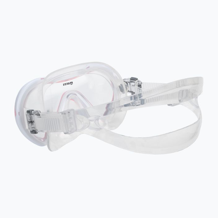 Mares Vento SC snorkelling mask clear/yellow 411240 4