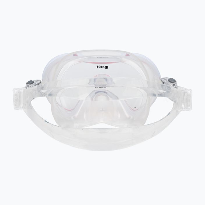 Mares Vento SC snorkelling mask clear/yellow 411240 5