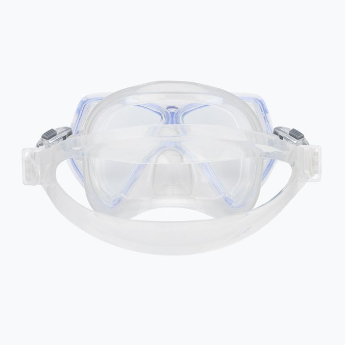 Mares Pirate children's diving mask clear blue 411321 5