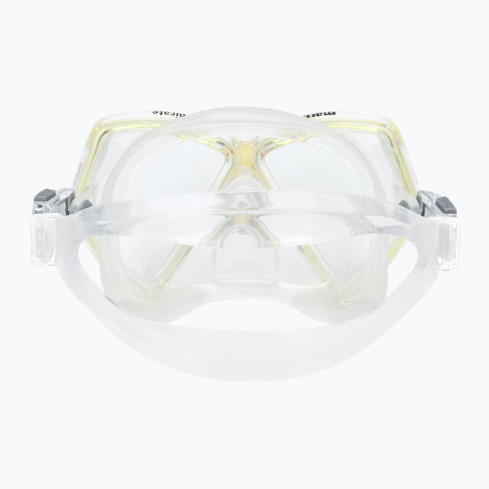 Mares Pirate children's diving mask clear yellow 411321 5
