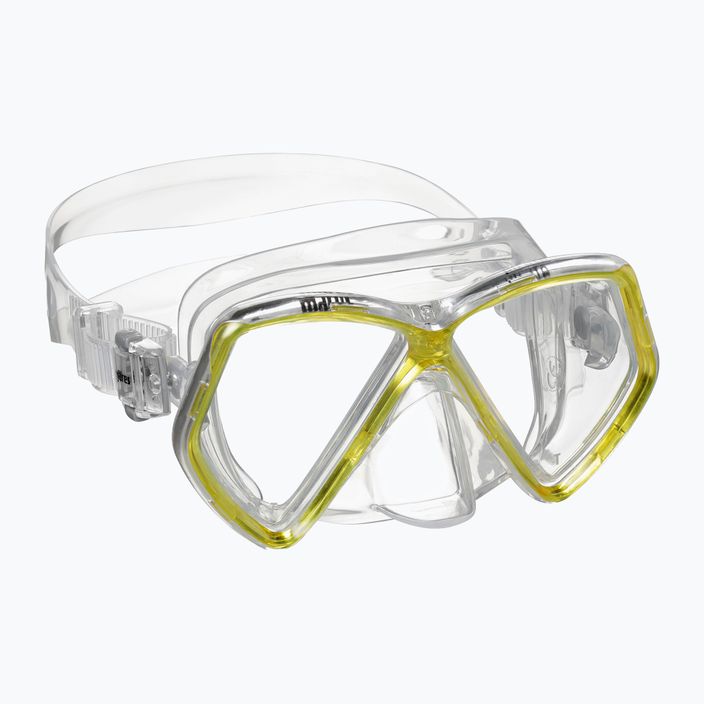 Mares Pirate children's diving mask clear yellow 411321 6