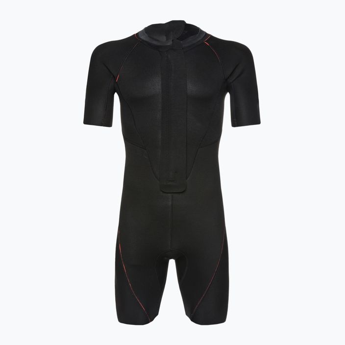 HEAD SwimRun Multi Shorty 2.5 black/orange men's triathlon wetsuit 4