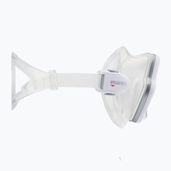 Mares One Vision clear-white diving mask 411046 3