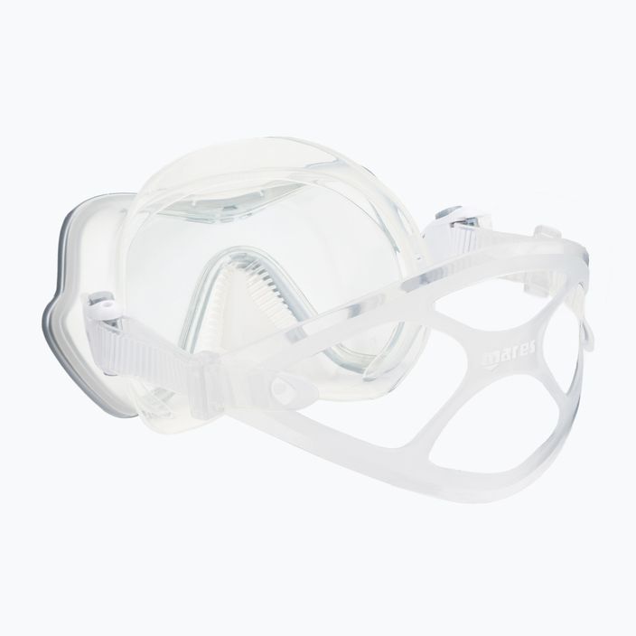 Mares One Vision clear-white diving mask 411046 4