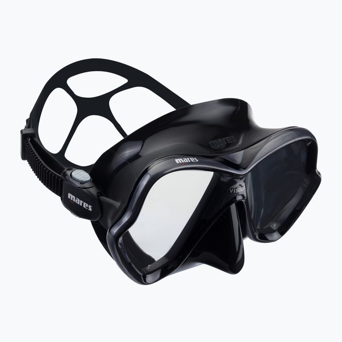 Mares X-Vision diving mask black 411053