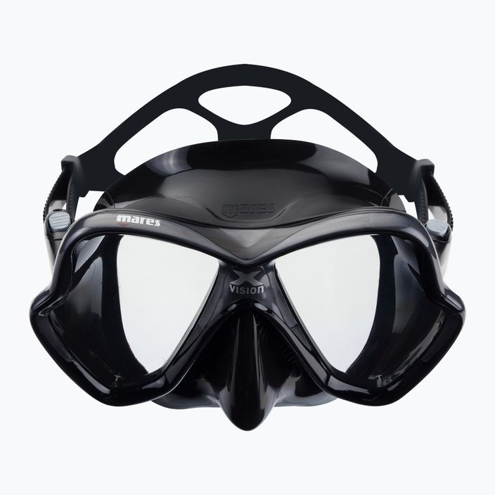 Mares X-Vision diving mask black 411053 2