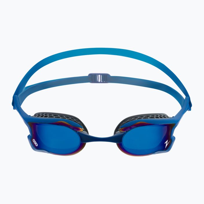 Zoggs HCB Titanium blue/grey/mirror dark blue swimming goggles 461085 2