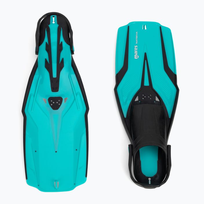 Mares Nateeva blue snorkel fins 410513 2