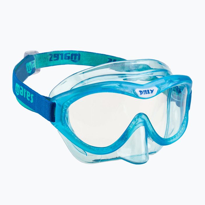 Mares Dilly children's diving set blue 411795 2