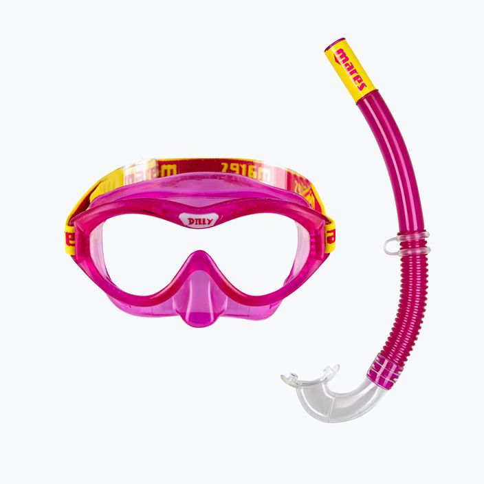 Mares Dilly children's diving set pink 411795 9