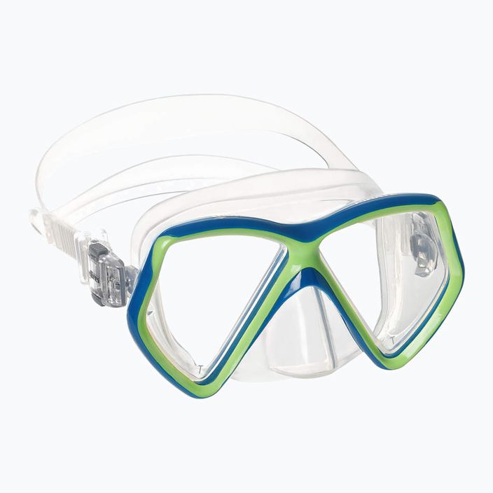 Mares Combo Zoo green children's snorkel set 2