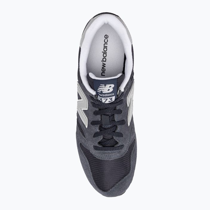 New Balance men's ML373V2 navy/white sneakers 6