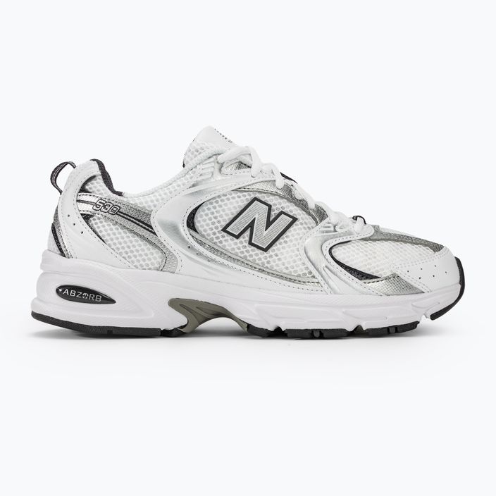 New Balance 530 white/natural indigo shoes 2