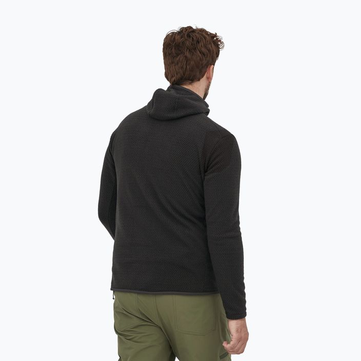 Men's Patagonia R1 Air Full-Zip fleece sweatshirt black 2