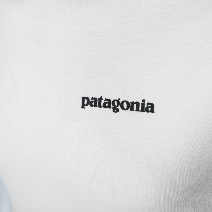 Men's Patagonia P-6 Mission Organic white trekking shirt 6