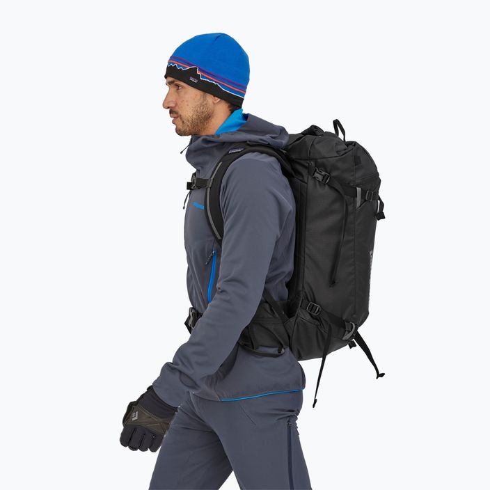 Patagonia Descensionist 40 l hiking backpack black 6