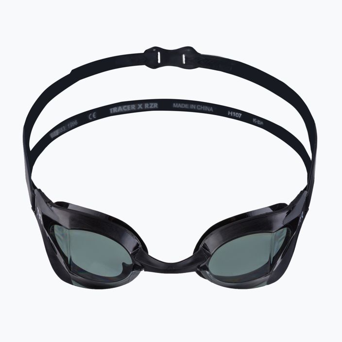 TYR Tracer-X RZR Racing swim goggles smoke/black LGTRXRZ_074 2