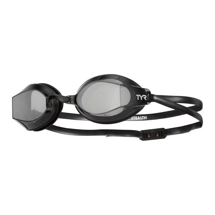 TYR Blackops 140 Ev Racing smoke/ black/ black swimming goggles 2