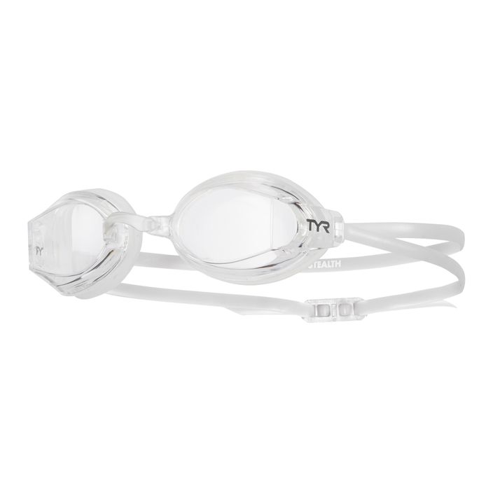 TYR Blackops 140 Ev Racing swim goggles clear/ clear/ clear 2