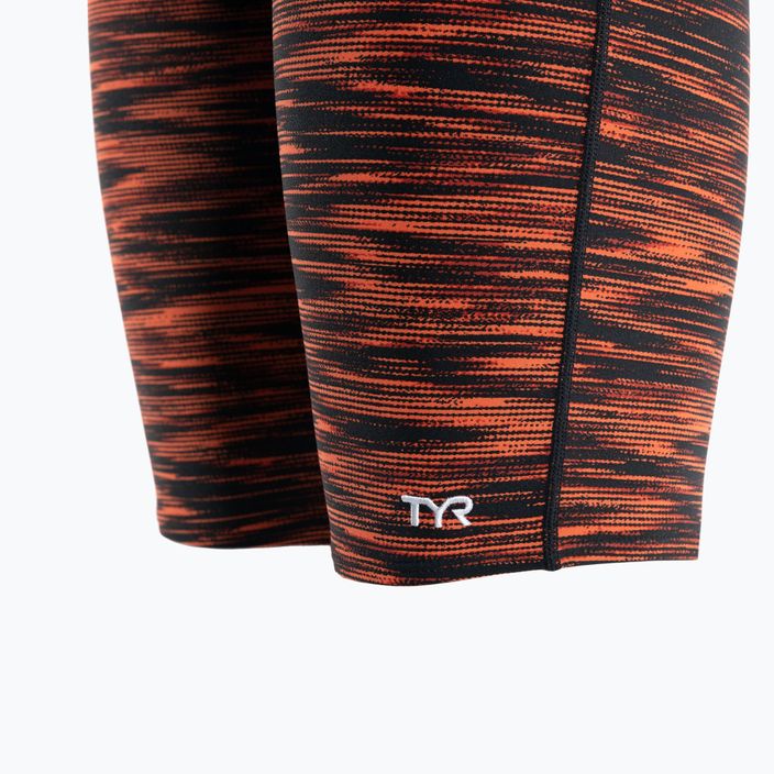 Men's TYR Fizzy Jammer swimwear black and orange SFIZ_062_30 3
