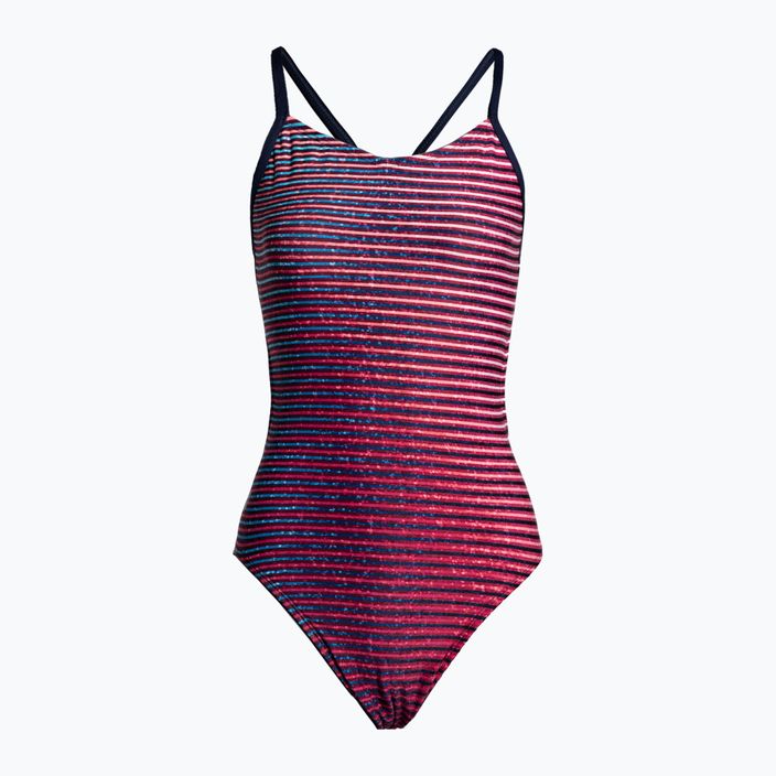 Women's one-piece swimsuit TYR Flux Cutoutfit pink CFLX_670_28
