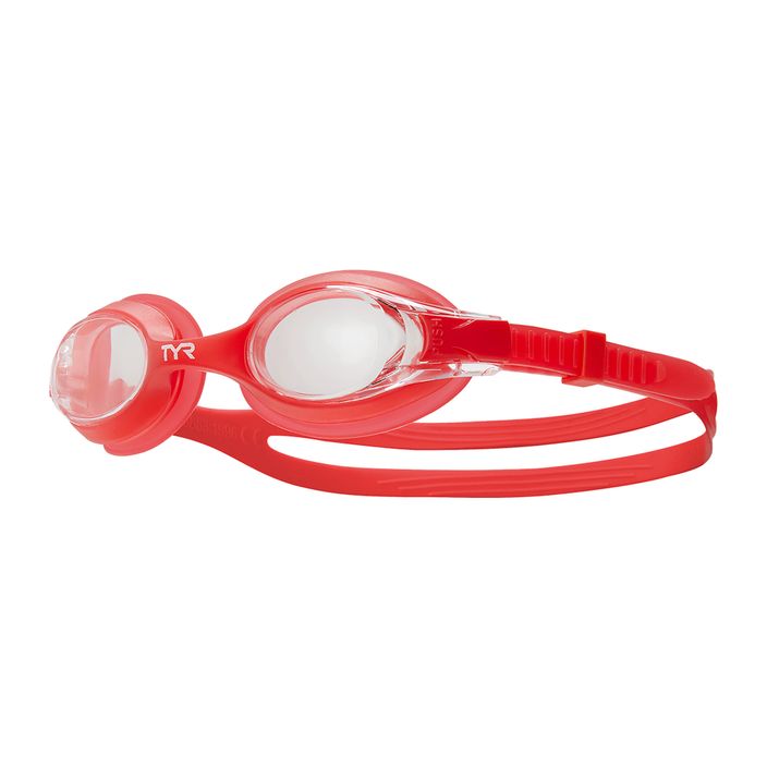 TYR children's swimming goggles Swimple clear/red 2