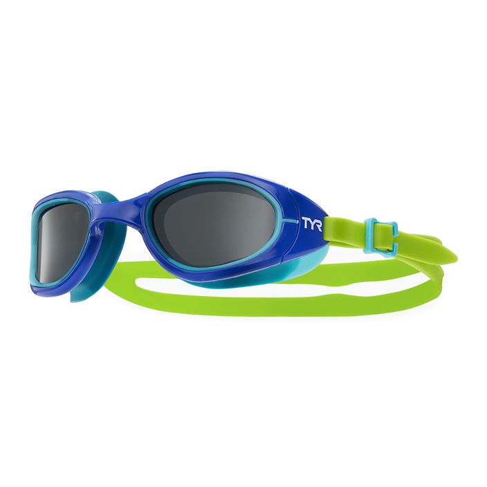 TYR Special Ops 2.0 Polarised Non-Mirrored smoke/green swimming goggles 2