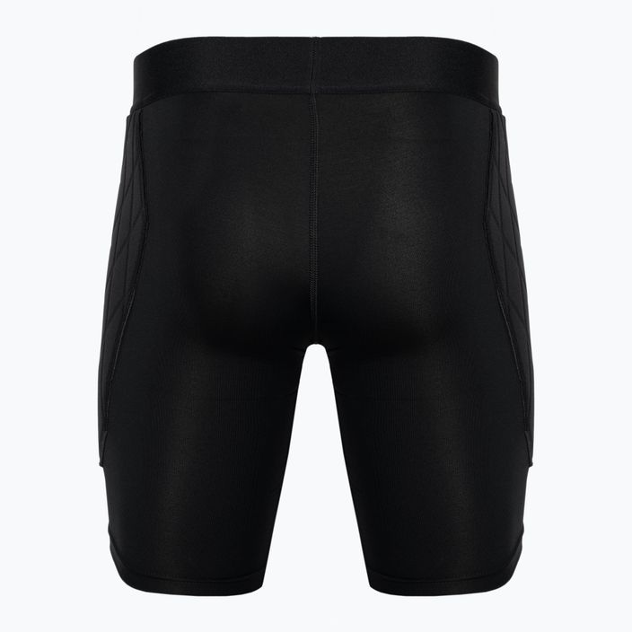 Men's Nike Dri-FIT Padded Goalkeeper Shorts black/black/white 2