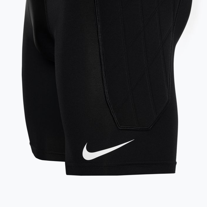 Men's Nike Dri-FIT Padded Goalkeeper Shorts black/black/white 4