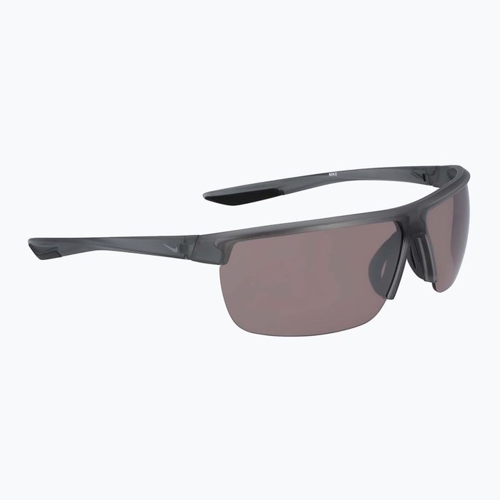 Nike Tempest E matte dark grey/wolf grey/terrain tint lens sunglasses 5