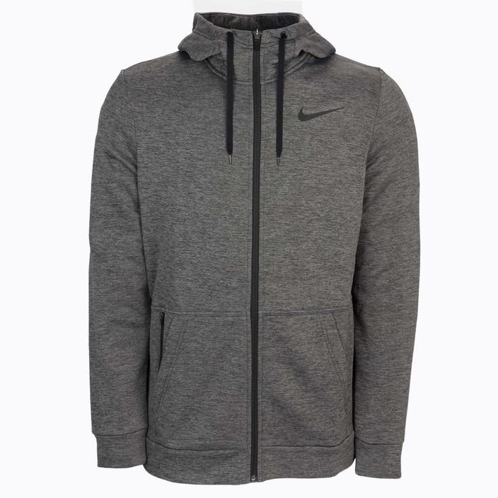 Men's training sweatshirt Nike Therma Hoodie Full-ZIP grey CU6231-071