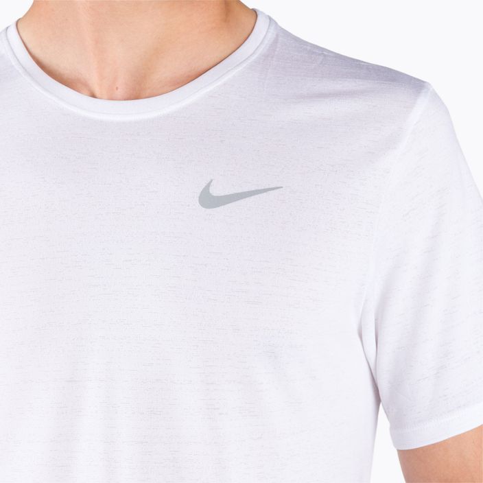 Men's Nike Dri-FIT Miler training T-shirt white CU5992-100 4