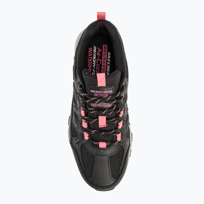 Women's trekking shoes SKECHERS Selmen West Highland black/charcoal 6