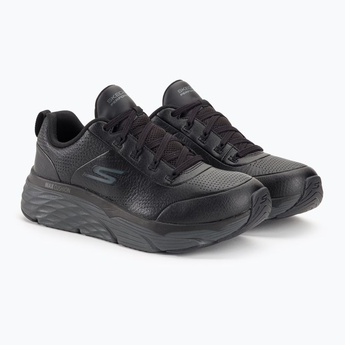SKECHERS Max Cushion Elite Lucid black/charcoal men's running shoes 4