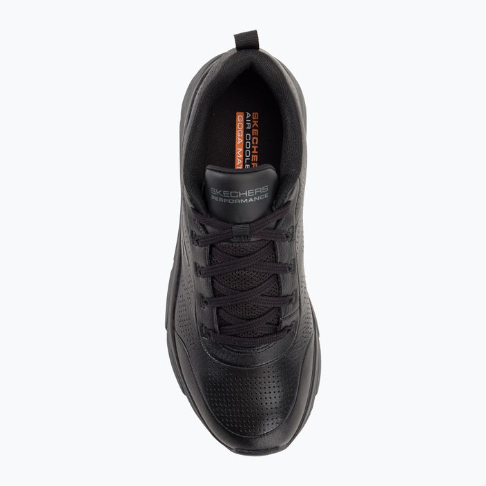 SKECHERS Max Cushion Elite Lucid black/charcoal men's running shoes 6