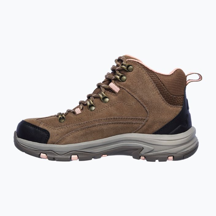 Women's trekking boots SKECHERS Trego Alpine Trail brown/natural 9