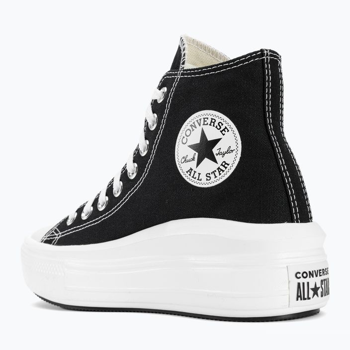 Converse women's trainers Chuck Taylor All Star Move Platform Hi black/natural ivory/white 7