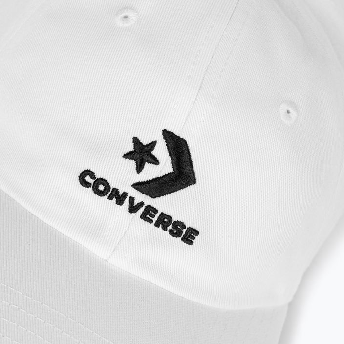 Converse Logo Lock Up Baseball cap white 4
