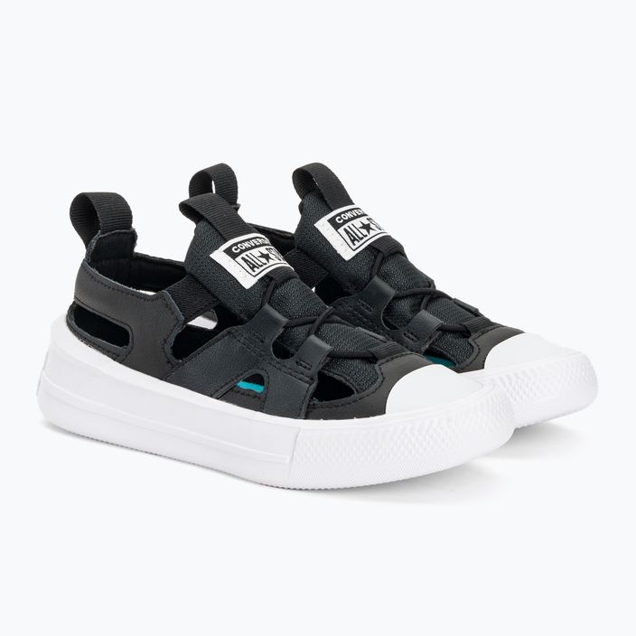 Converse Ultra Sandal Slip black/black/white children's sandals 4