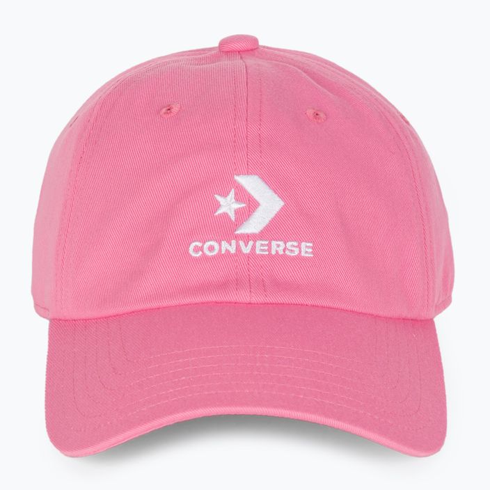 Converse Logo Lock Up Baseball cap oops pink 2