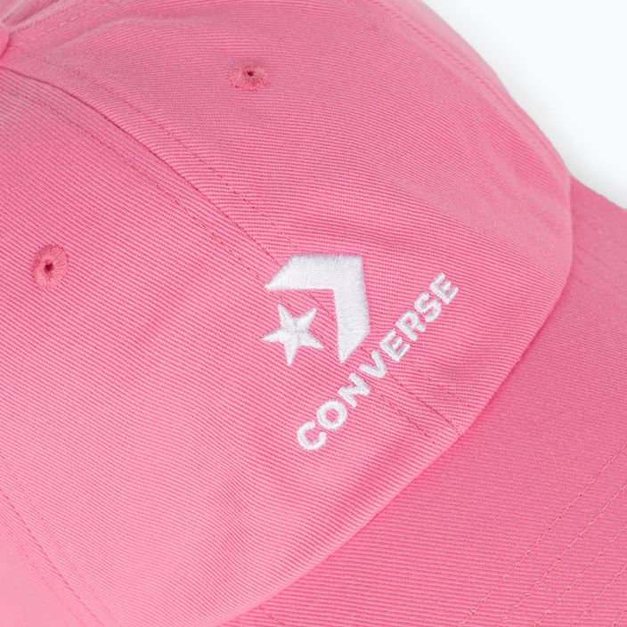 Converse Logo Lock Up Baseball cap oops pink 4