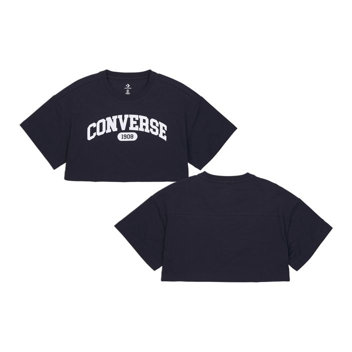 Women's Converse Sporty Cropped top 10027253-A01 converse black 2