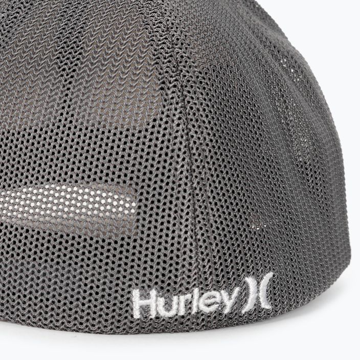 Men's Hurley Icon Textures light bone baseball cap 4