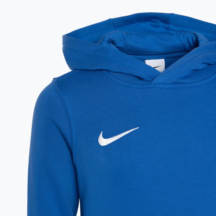 Children's sweatshirt Nike Park 20 Hoodie royal blue/white 3