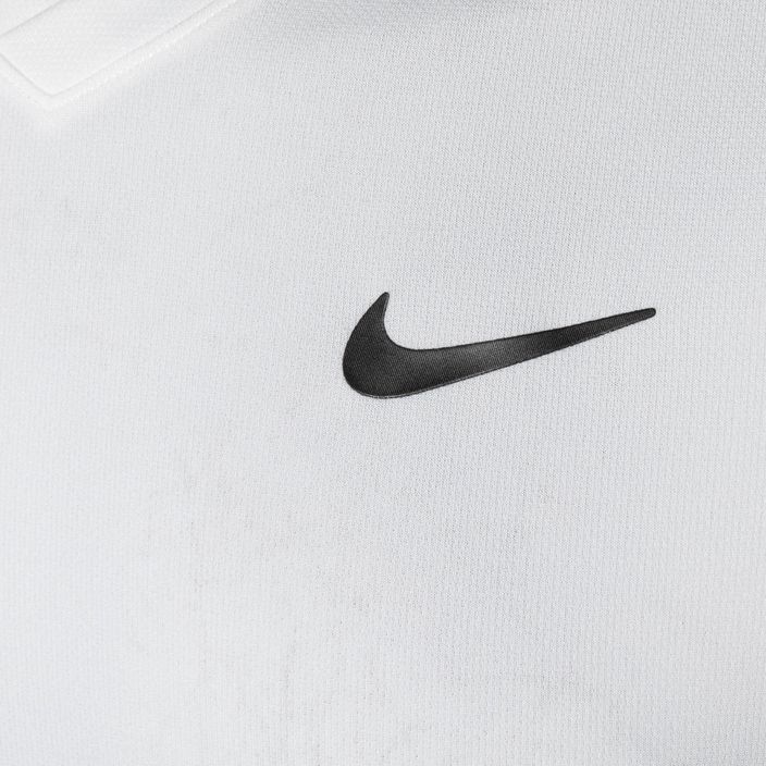 Men's Nike Court Dri-Fit Victory tennis shirt white/white/black 3