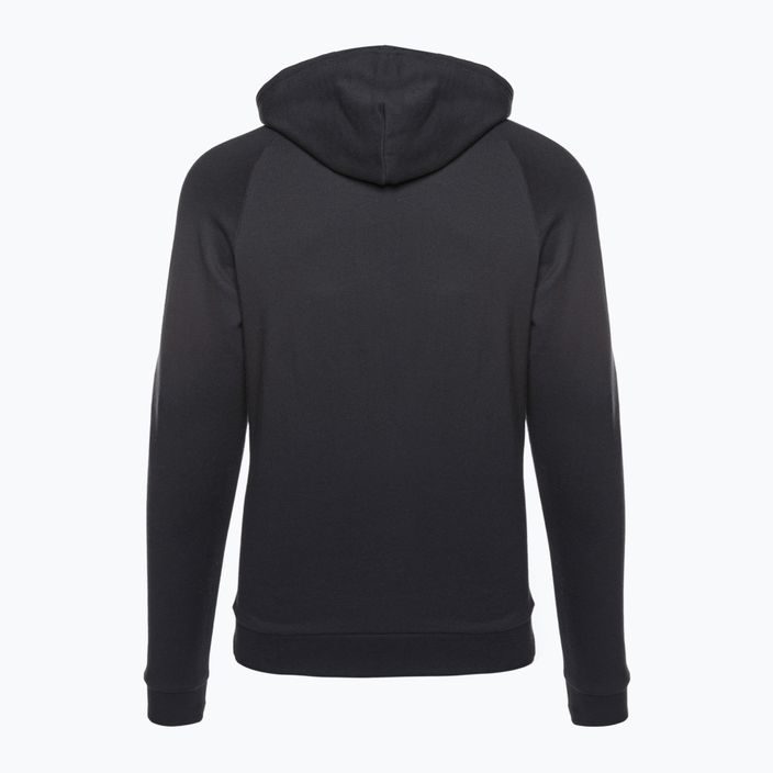 Men's Under Armour Rival Hoodie black/onyx white 6