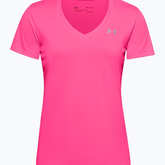 Under Armour Tech SSV women's training t-shirt - Solid 653 pink/silver 1255839