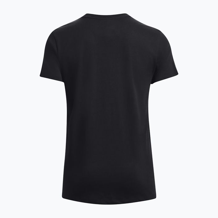 Under Armour Rival Logo women's t-shirt black/white 9