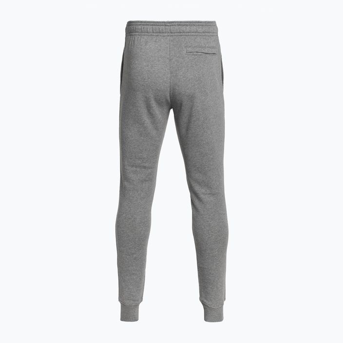 Under Armour men's training trousers Rival Fleece Joggers grey 1357128 2