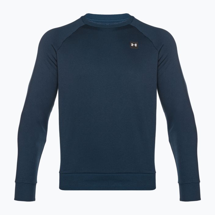 Men's Under Armour Rival Fleece Crew navy blue 9